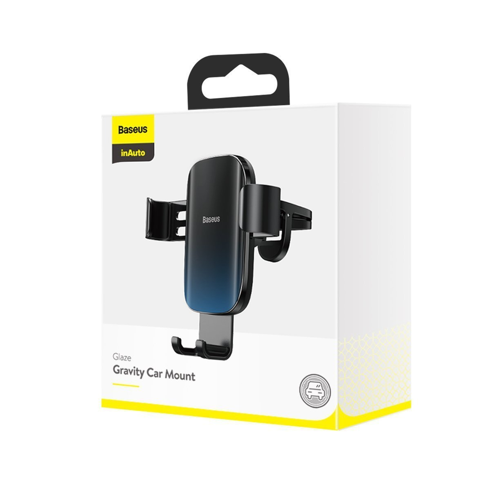 Автомобильный держатель Baseus Glaze Gravity Car Mount - Black