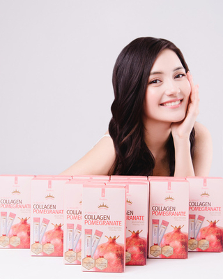 Коллагеновое желе с гранатом JINSKIN Collagen Pomegranate Jelly Sticks 20g