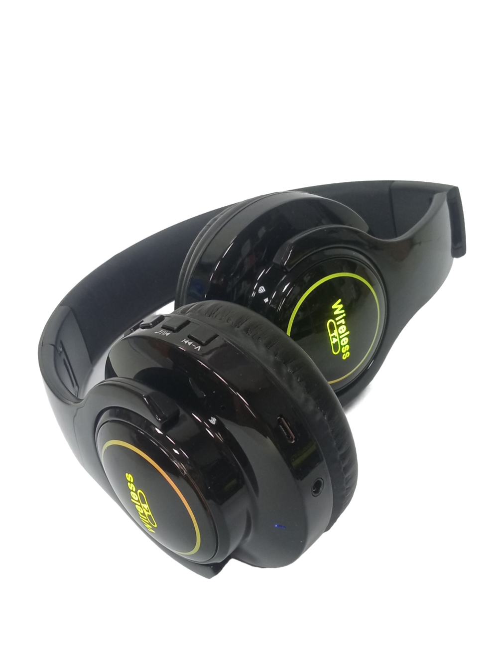 Наушники беспроводные светящиеся складные Wireless T4