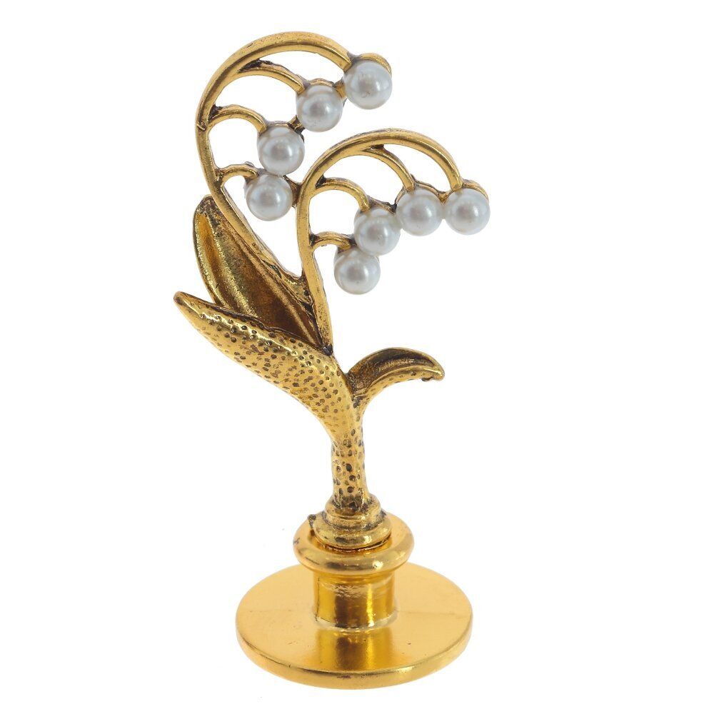 GAEM Набор для сургучной печати: ложка, печь/ плавл, воск, свеча, печать, 5 штампов, ассорт, L21 W15 H4