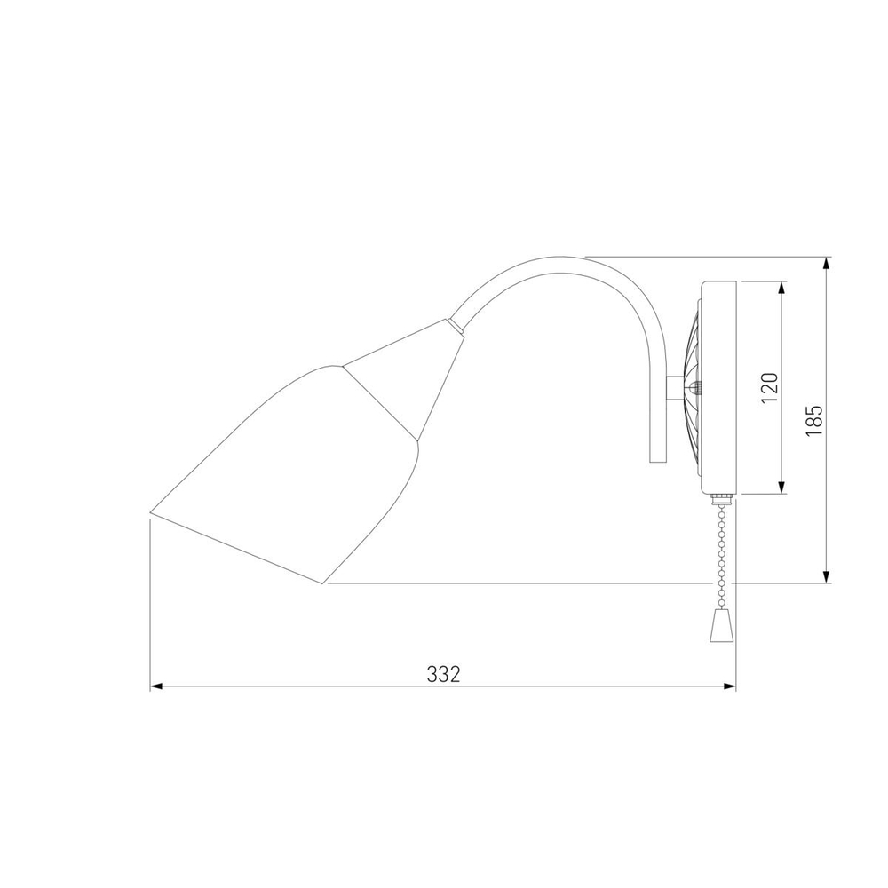 Бра Eurosvet 30149/1 золото