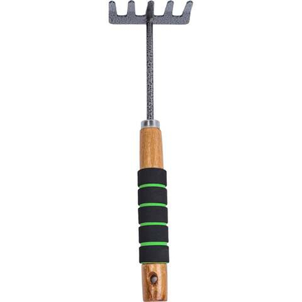 Рыхлитель с 5 зубьями, деревянной ручкой и мягкой накладкой Gigant GVER-04