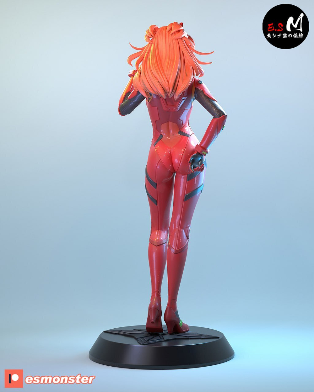 Евангелион Аска Лэнгли Сорью Фигурка NSFW Evangelion Asuka Langley Sohryu