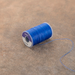 Нитки вощеные круглые 0,55 мм 35м, цвет 20 (синий)