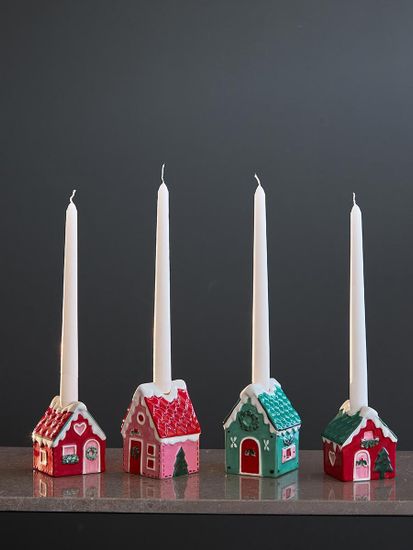 Набор из 4 подсвечников grindsted из коллекции new year essential