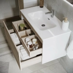 Тумба с раковиной Sancos Smart SM60E дуб бардолино