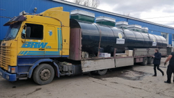 Аэрационная установка многоступенчатой очистки коллективного пользования Евролос 13 300 л. горизонтальная / 8000 л. в сутки / 40 чел. / принудительный сброс / компрессорная аэрация (5000x1900x2500см;974кг;) - арт.456079