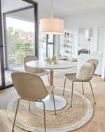 Рамка для фото Uria из белого мрамора и бежевого камня 23 x 18 см