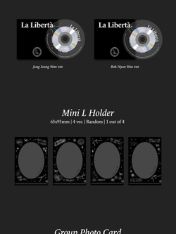 Альбом LIBELANTE - LA LIBERT 1st Mini Album JIN WON Version