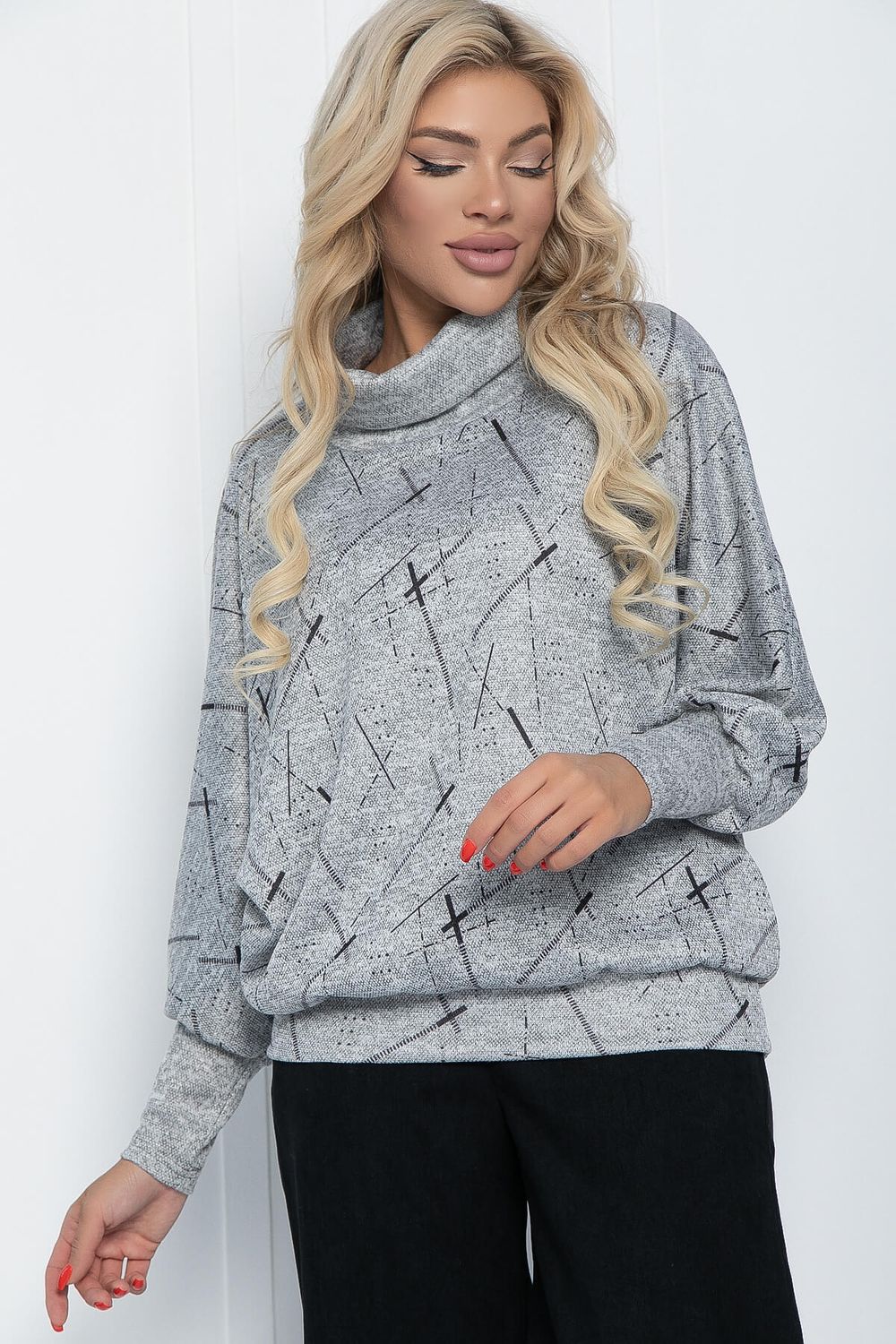 Джемпер Бернарда (серый) Б11448 LT Collection