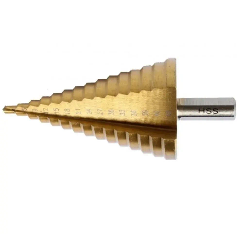 Сверло ступенчатое по металлу STEP DRILL, 4 - 45 мм