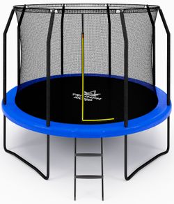 Батут для дачи с сеткой Триумф Норд Семейный премиум 305 см