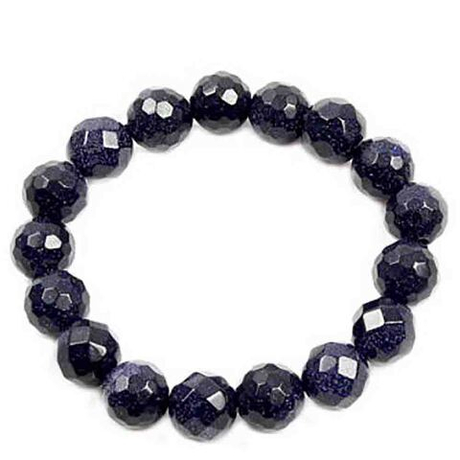 Браслет "Раут 12" авантюрин синий