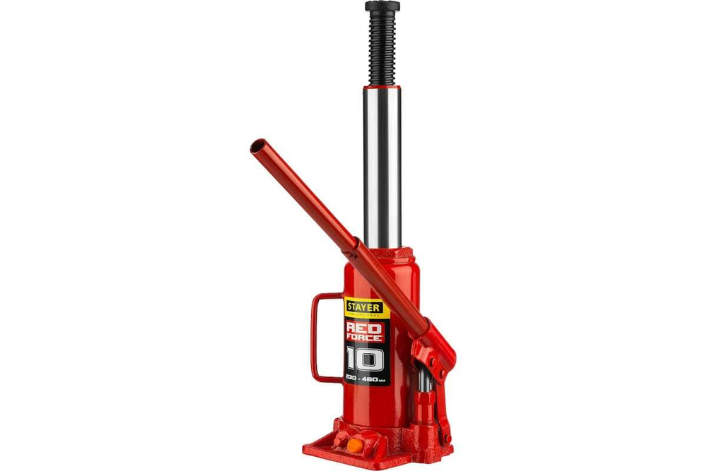 Гидравлический бутылочный кейс STAYER RED FORCE 10 т, 230-460 мм 43160-10 43160-10_z01