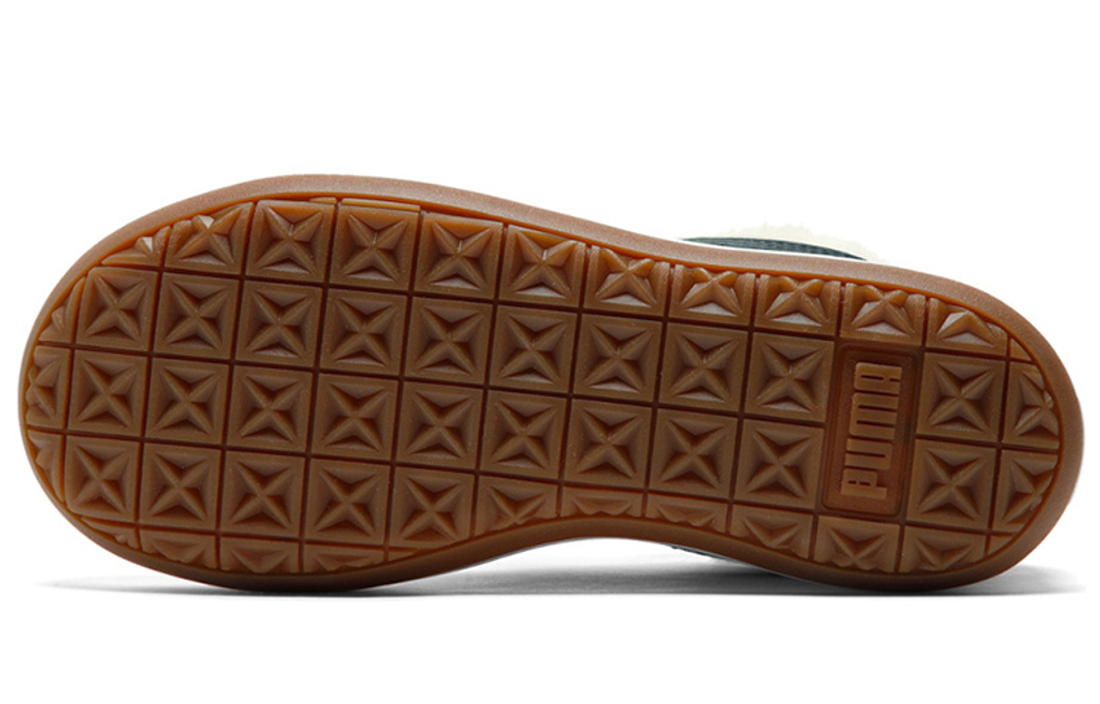 PUMA Suede Mayu "Fur Whisper White Black" Women"s