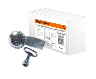 Замок 20-20/50 (трехгранный ключ) TDM SQ0825-0009