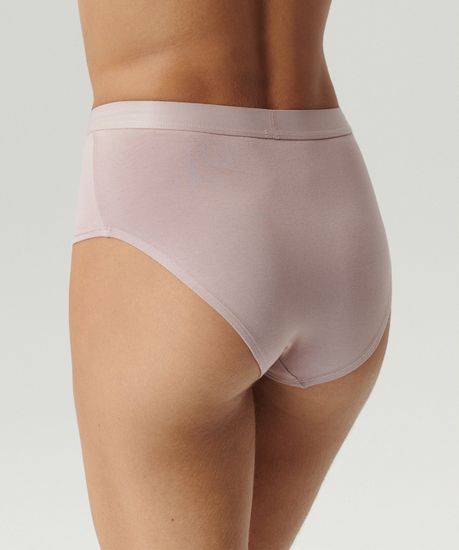 Женские трусы макси спорт (3шт) Atlantic 3CLP-009, хлопок, бежевый + розовый + зеленый