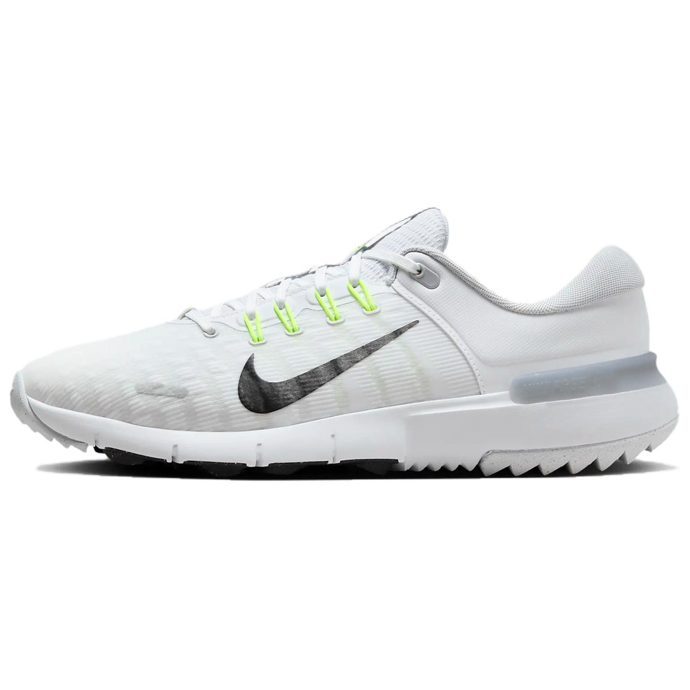 Nike Free Golf Nn "White Pure Platinum Wolf Grey Black"