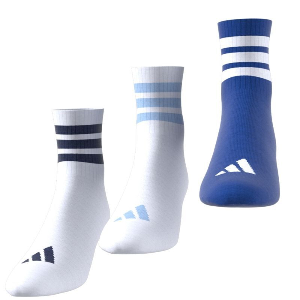 Теннисные носки Adidas Kids Crew Ribbed 3P - Multikolor