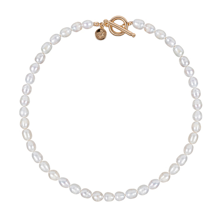 Колье Fiore Luna String of Pearls Togl BL4513 G