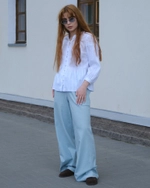 Льняные брюки