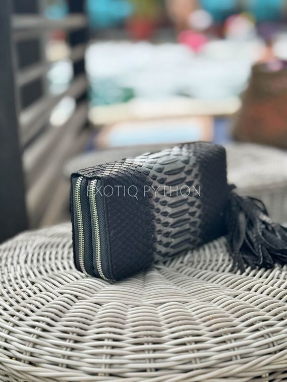 Кошелёк из натуральной кожи питона WA-259