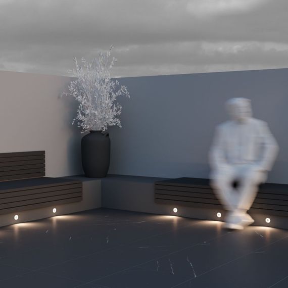 Встраиваемый светодиодный светильник Maytoni Limo O037-L3W3K