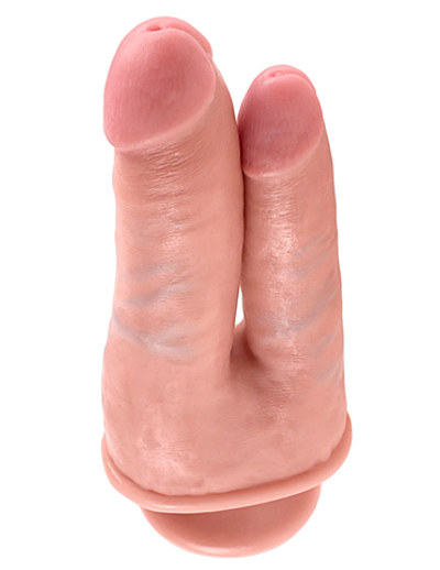 Фаллоимитатор King Cock Double Penetrator - Flesh Pipedream 551221PD