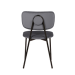 Стул Frost, бархат серый 27