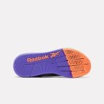 Кроссовки женские Reebok Nano X5 (Фиолетово-Оранжевые)