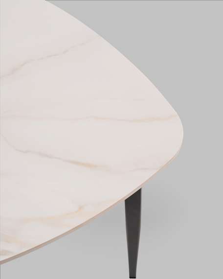 Журнальный столик Alara светлая керамика