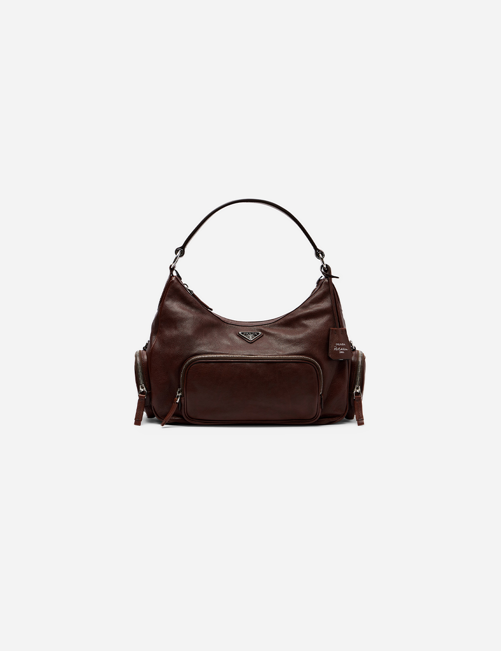 Сумка Prada Medium Leather Shoulder "Brown"