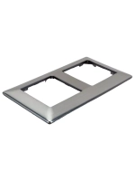 Рамка 2-я Legrand Valena Life Сталь 754152