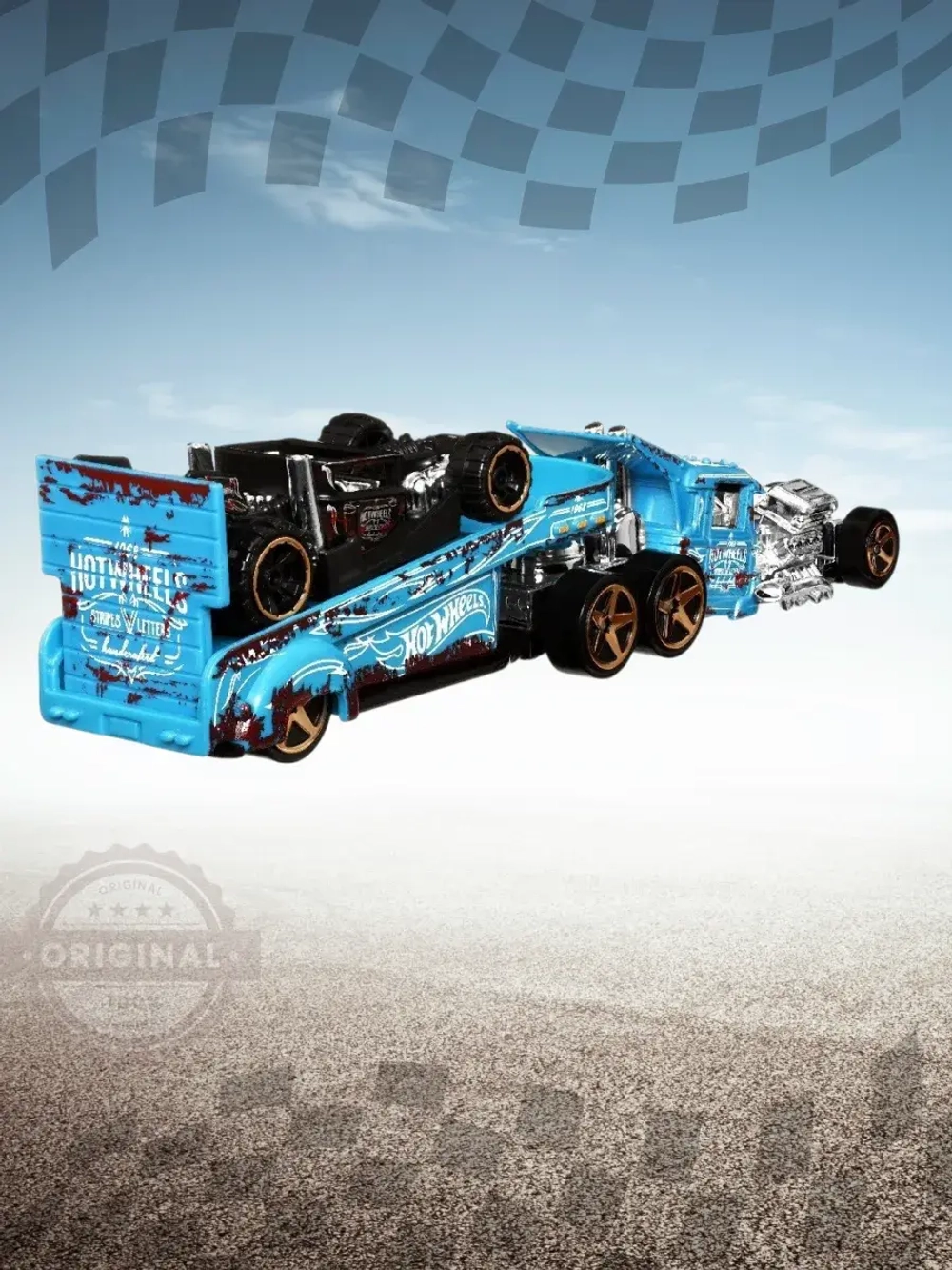 Грузовик Хот Вилс Rat Rig BDW51 HDT08