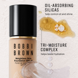 Bobbi Brown Weightless Skin Foundation SPF 15 - Тональная основа: травяной подклад с увлажняющим действием оттенок Porcelain, 30 ml