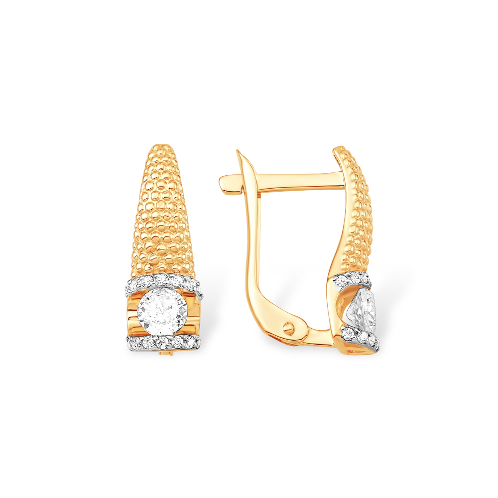 Серьги из золота 585 пробы