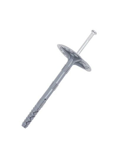 Дюбель для теплоизоляции Gigant (гриб) 10x120 с металлическим гвоздём 50 шт 123871