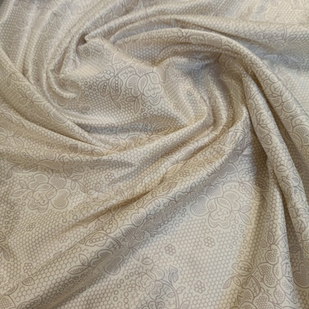 Атлас-стрейч, кружево