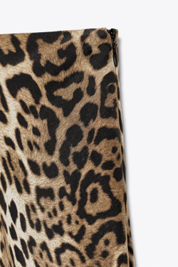 ZARA ДЛИННАЯ ЮБКА — ZW COLLECTION, ЛЕОПАРДОВЫЙ