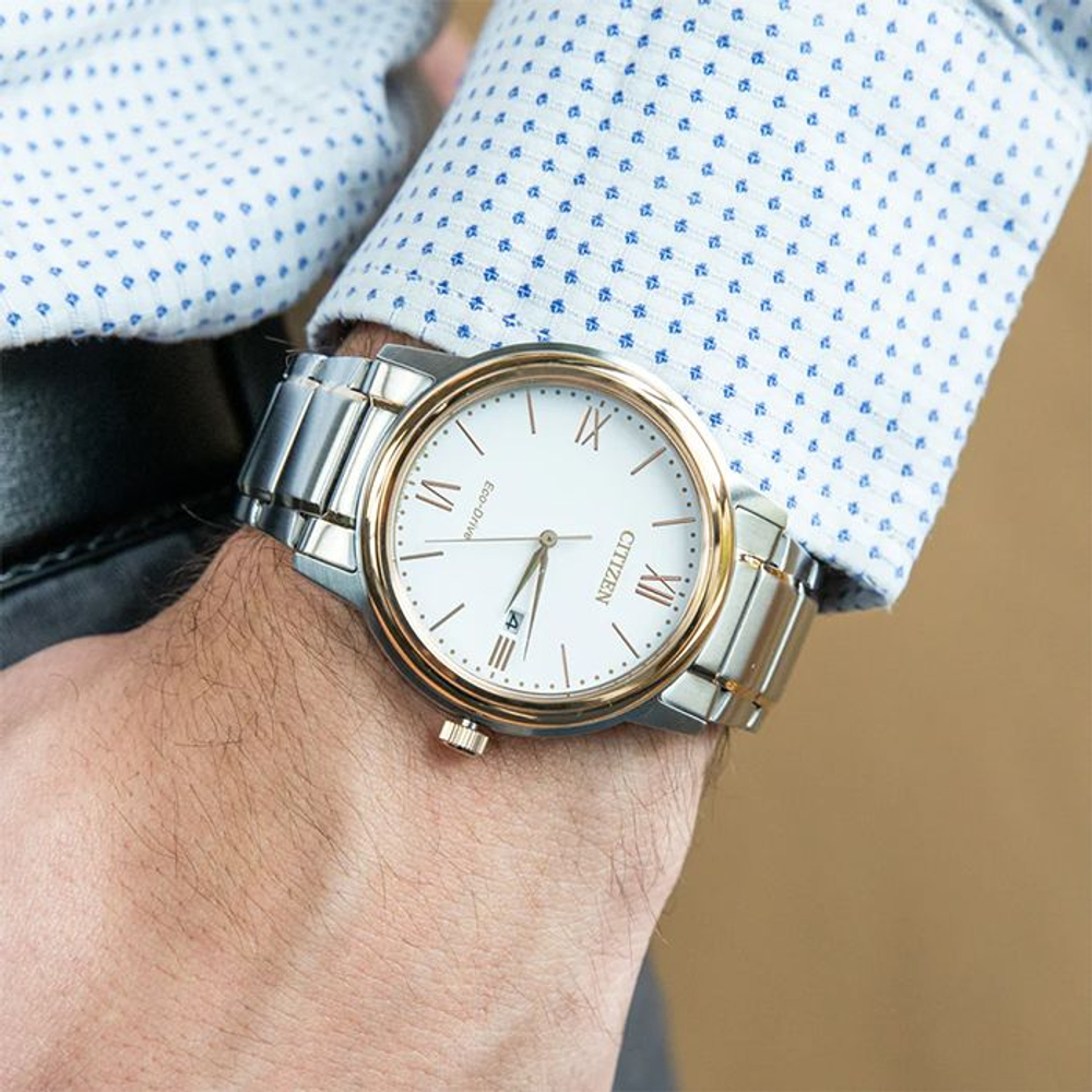 Мужские японские наручные часы Citizen AW1676-86A