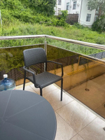 Кресло пластиковое Nardi Bora, антрацит