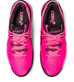 Мужские кроссовки теннисные Asics Gel-Resolution 9 Clay - hot pink/black