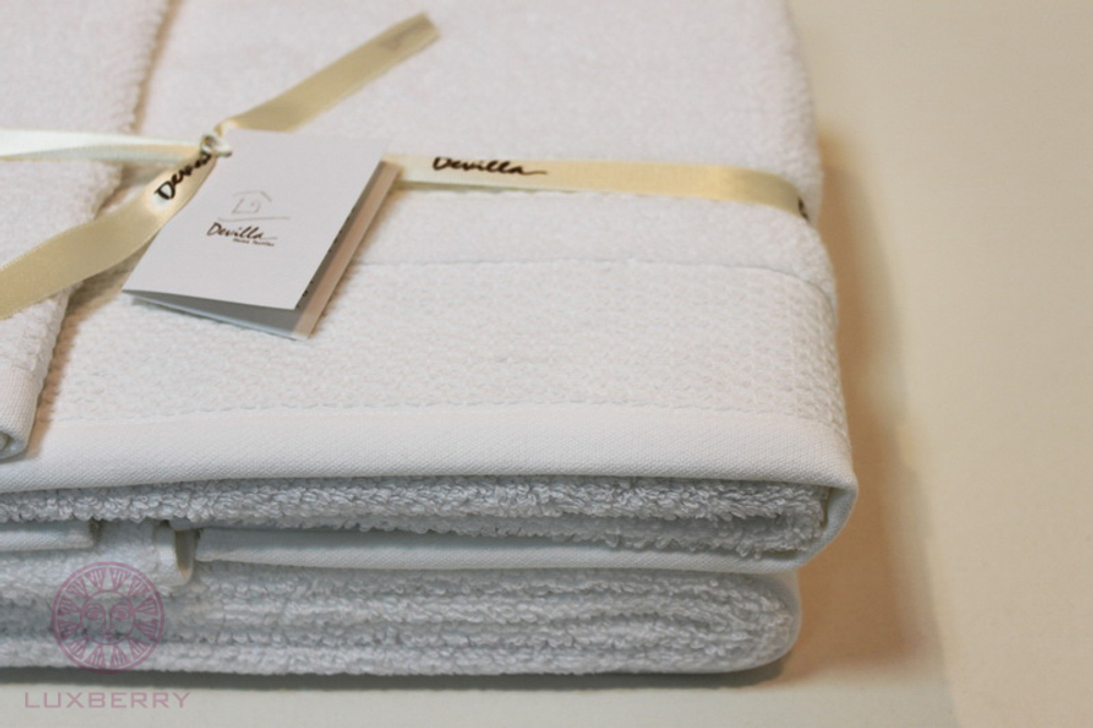 Полотенце 30x50 Devilla Baht&Co белое