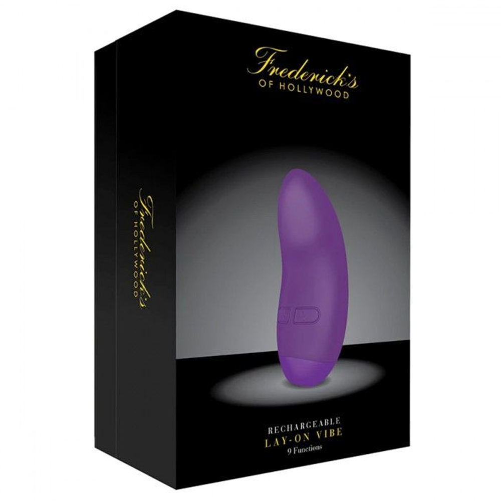 Вибростимулятор клитора Fredericks Of Hollywood Lay-On Vibe, 8 см