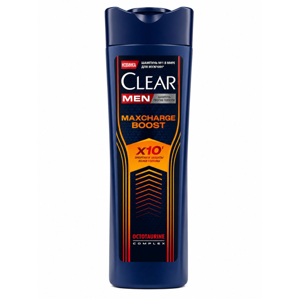Шампунь Clear Men Maxcharge Boost Против перхоти 330 мл