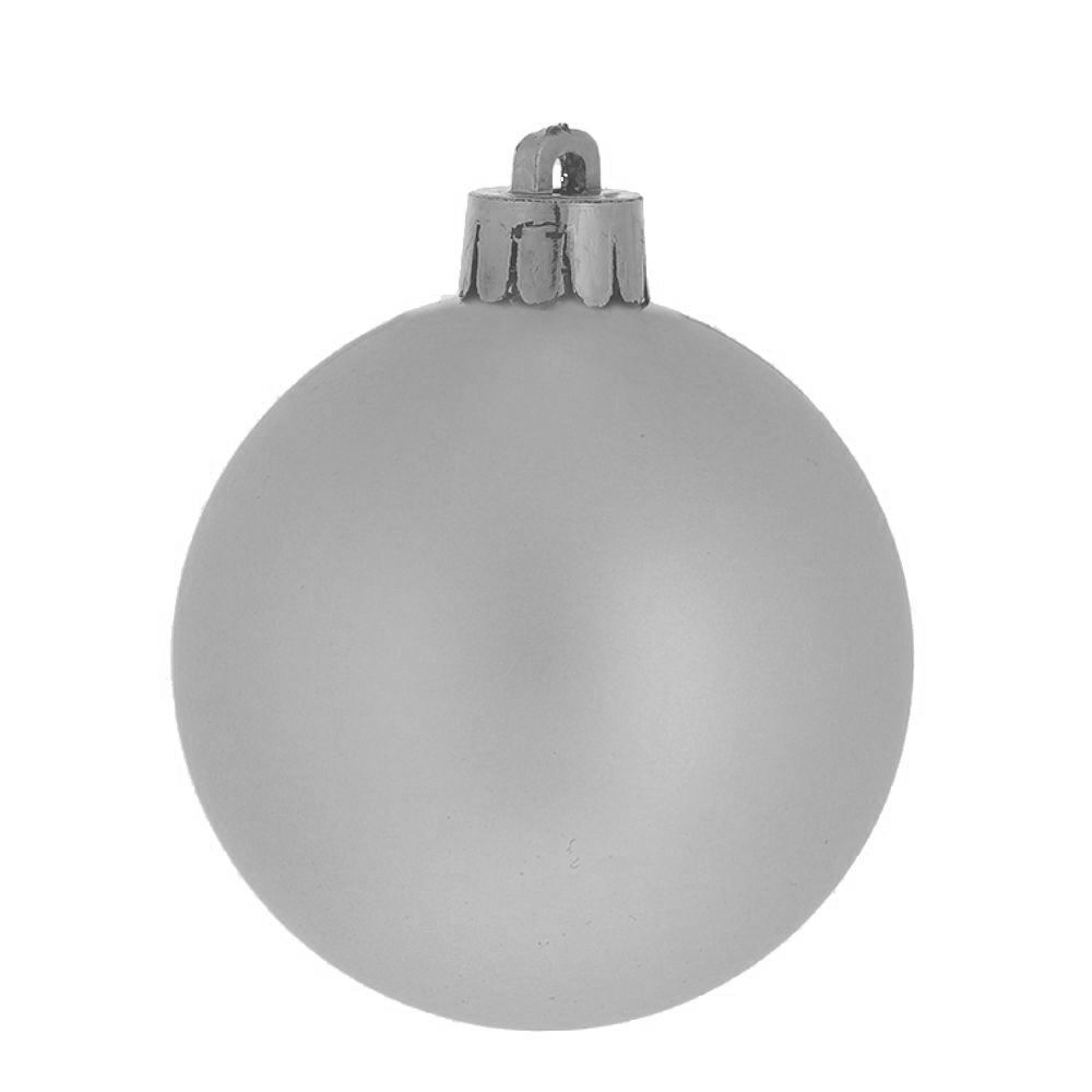 GAEM Набор из 24шт Украшение новогоднее Шар "Снежок серебряный", D6 см, L14 W14 H31 см