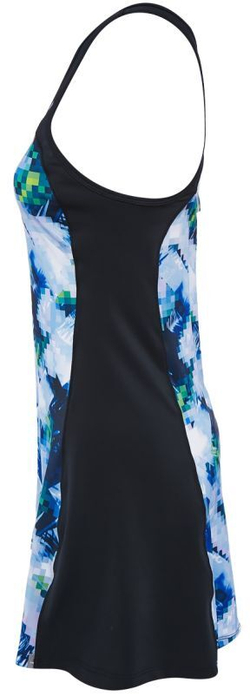 Теннисное платье Head Fiona Dress - sky blue/black