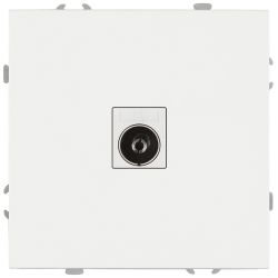 Розетка ЭРА Galaxy 15-3101-01 TV одиночная IP20 белый | Эра Galaxy