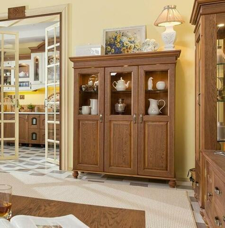 арт. 1031 Сервант Бьёрт 3-створчатый Ш1310хГ480хВ1580