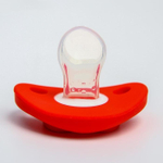 3780402 Пустышка силиконовая ортодонтическая «Пятачок», от 0 мес., с колпачком, цвет МИКС